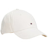 Tommy Hilfiger Flag 6 Panel Cap Ivory Silk