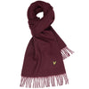 Sv1311a Lambswool Scarf Burgundy