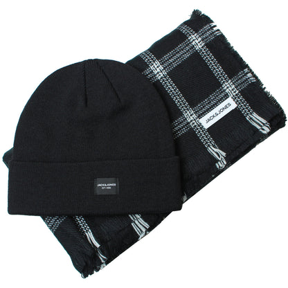 Frost Dna Beanie & Scarf Gift Box Black