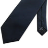 Micro Grid Woven Xl Poly Tie Navy