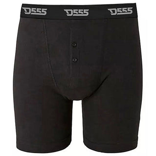 D555 Plus Size Driver Boxer Briefs 3-Pack Black