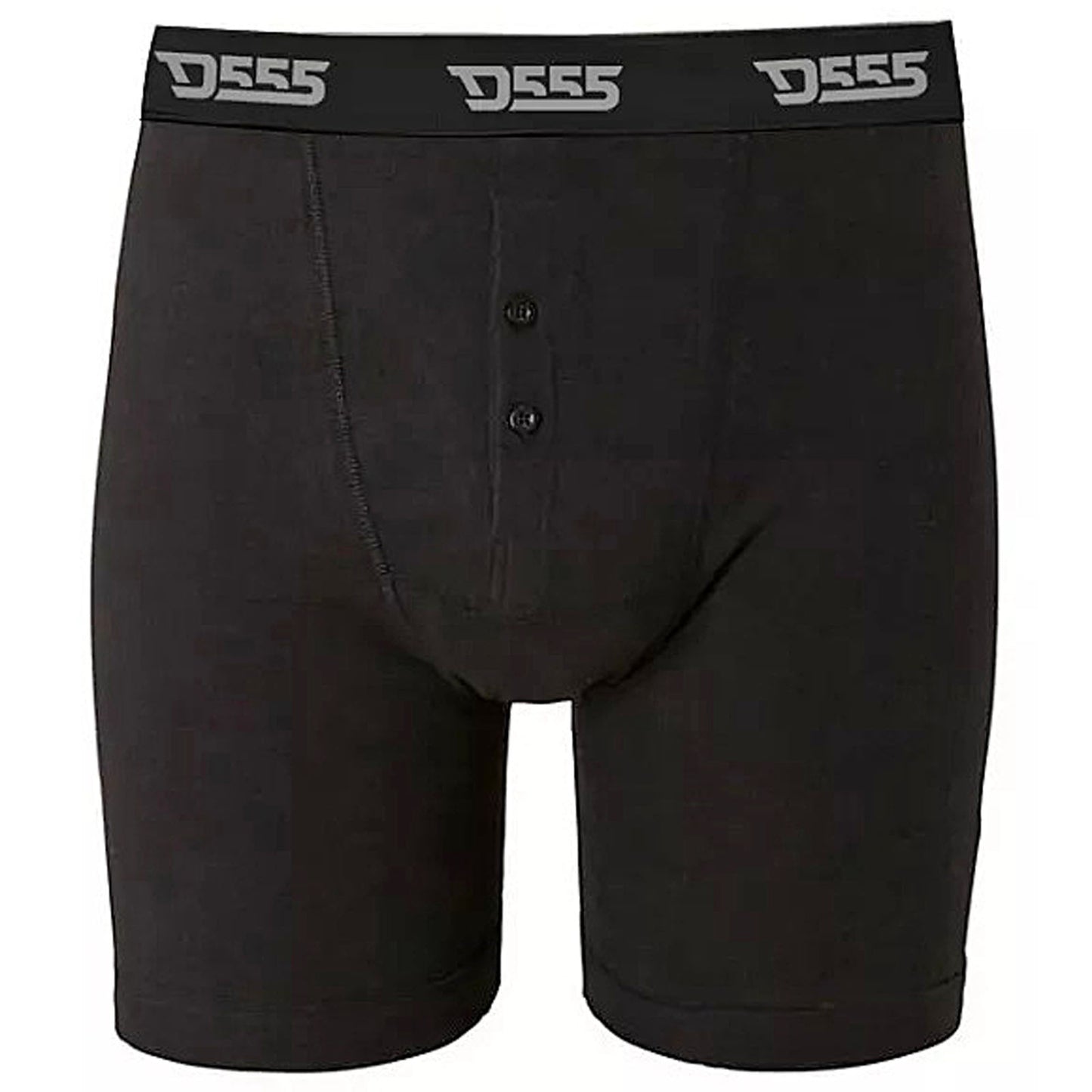 Plus Size Driver Boxer Briefs 3-Pack Black