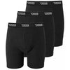 Plus Size Driver Boxer Briefs 3-Pack Black