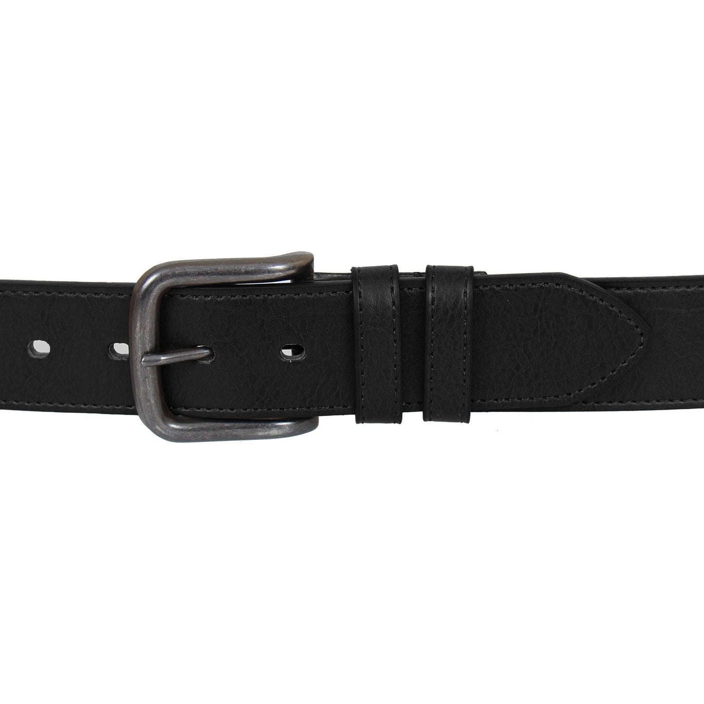 Plus Size Claridge Antique Buckle Jeans Belt Black