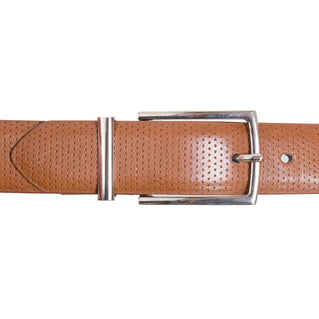 Carabou Plus Size 5024 Debossed Belt Tan