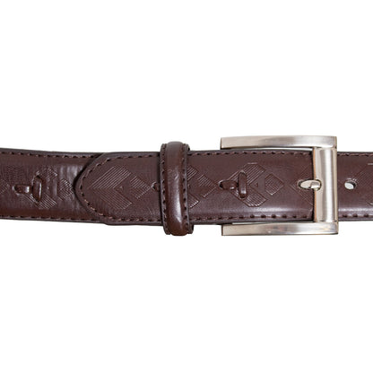 Plus Size 5029 Textured Belt Brown