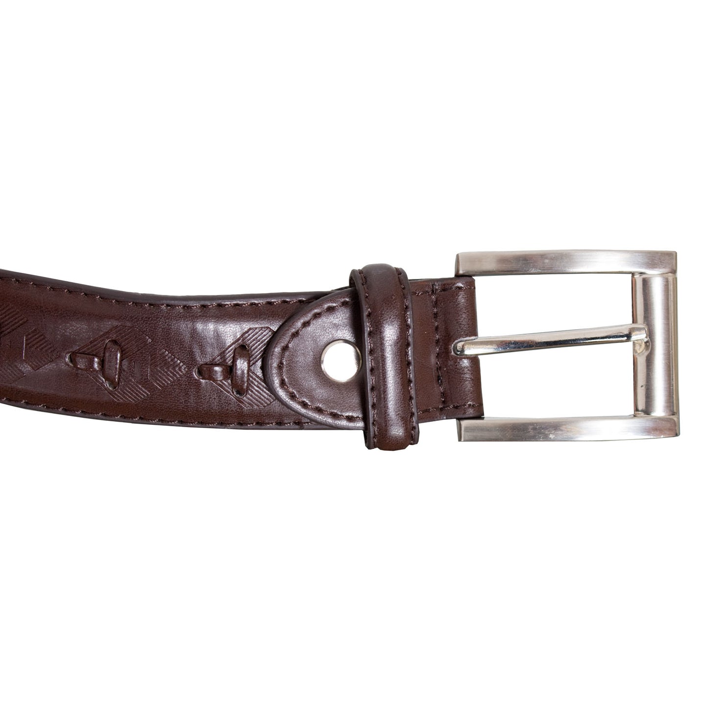 Plus Size 5029 Textured Belt Brown