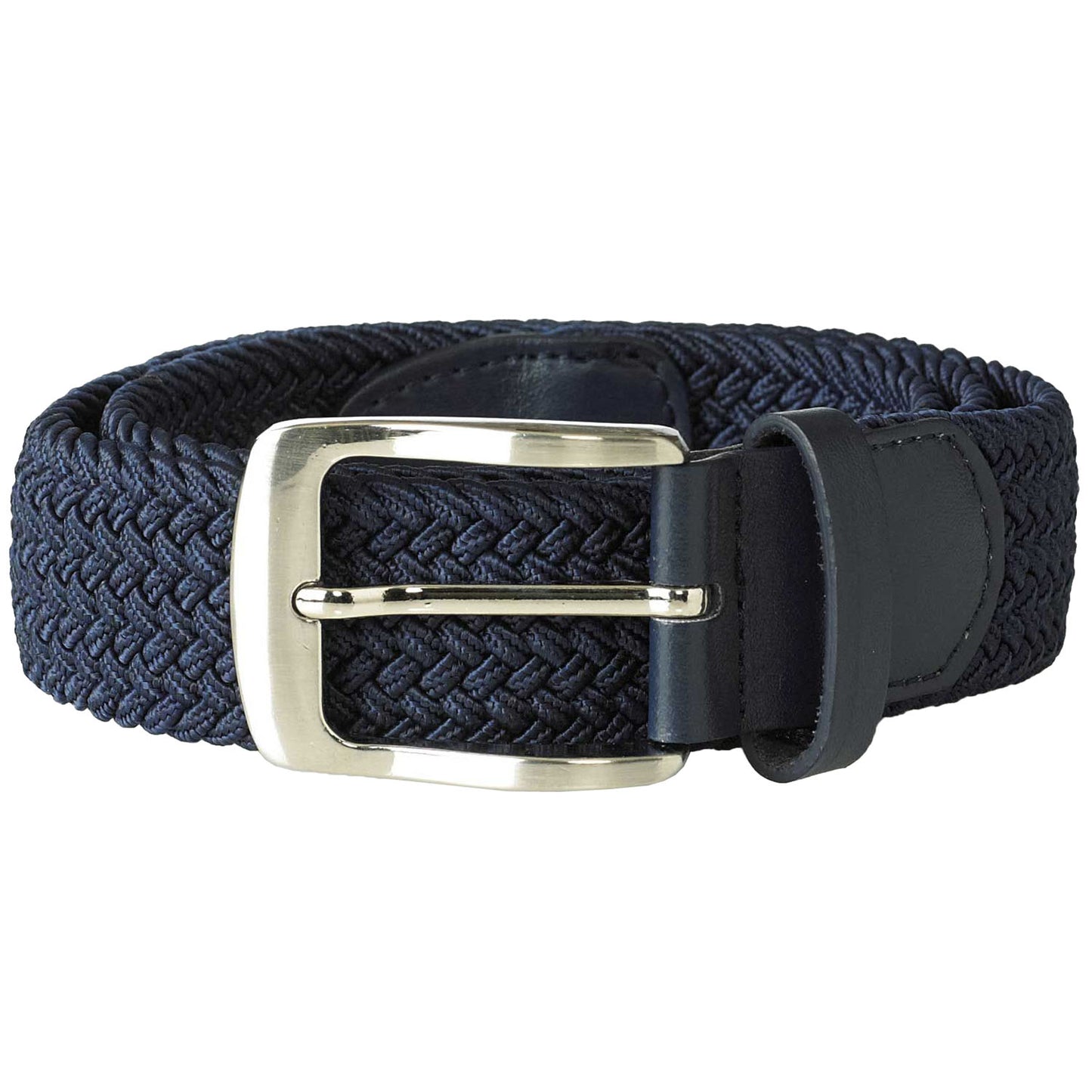 Plus Size  Dani Stretch Braided Belt Navy