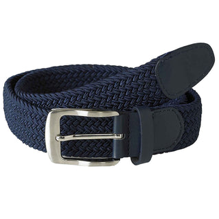 D555 Plus Size Dani Stretch Braided Belt Navy