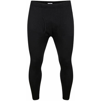 Plus Size 830 Thermal Long Johns Black