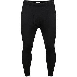 Kam Jeans Plus Size 830 Thermal Long Johns Black