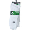 D555 Plus Size Logan Sport Socks 2-Pack White