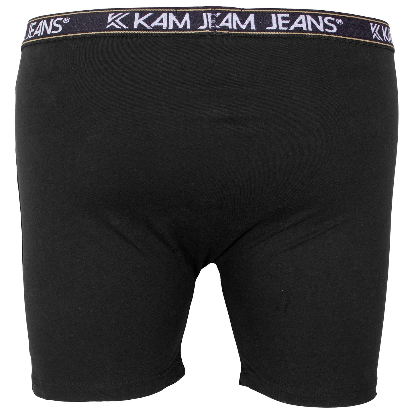 Plus Size Kbs804 Jersey Boxers Black 2-Pack