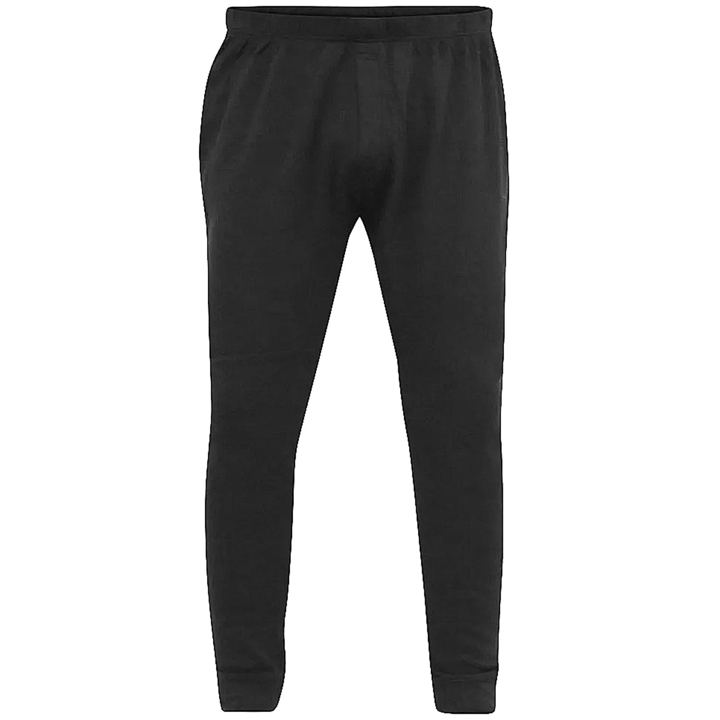 D555 Plus Size Boston Thermal Long Johns Black