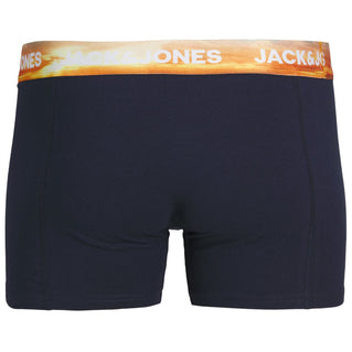 Jack & Jones Plus Size Luca Solid Trunks 3-Pack Navy Blazer