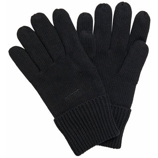 Superdry Knitted Logo Gloves Black