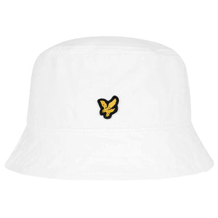 Lyle & Scott He800af Bucket Hat White