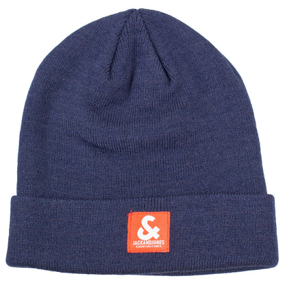 Jack & Jones Logo Beanie Navy Blazer