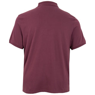 Lyle & Scott Plus Size Polo Shirt Weavers Claret