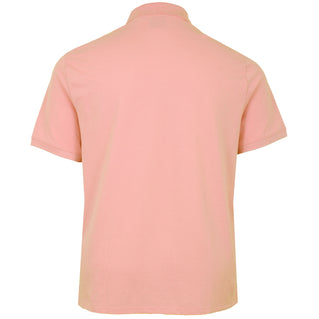 Lyle & Scott Plus Size Polo Shirt Palm Pink