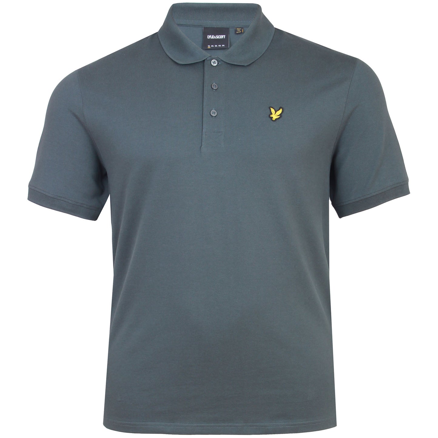 Lyle & Scott Plus Size Polo Shirt Deep Green