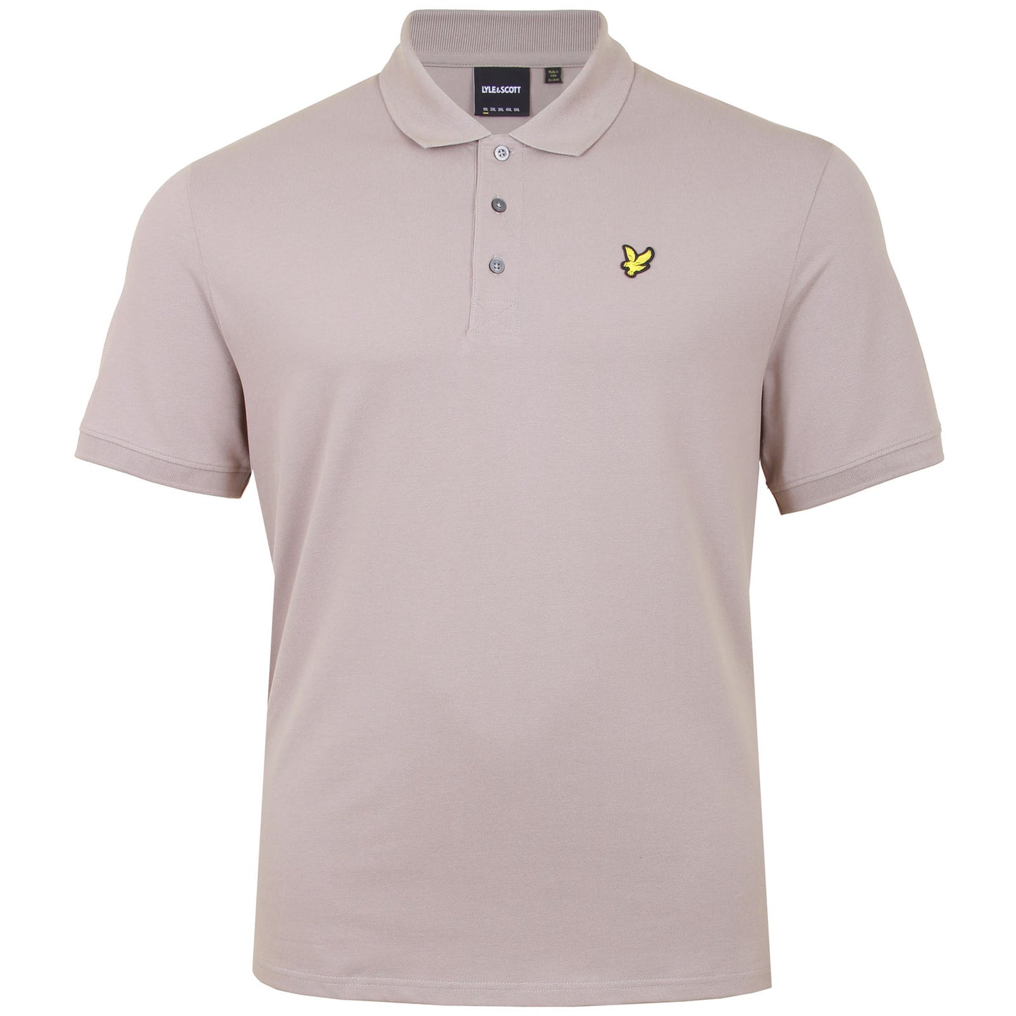 Plus Size Sp400 Plain Polo Heritage Taupe