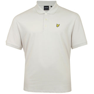 Lyle & Scott Plus Size Sp400 Plain Polo Light Mist