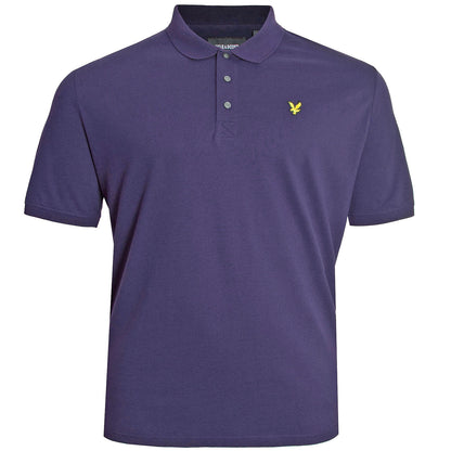 Lyle & Scott Plus Size Polo Shirt Deep Indigo