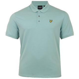 Lyle & Scott Plus Size Sp400 Plain Polo Blue Smoke