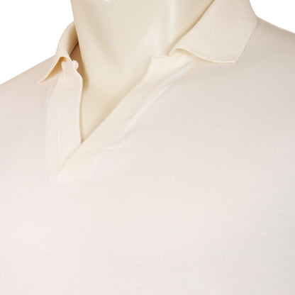 Sm4280 Carl V-Neck Polo Off White