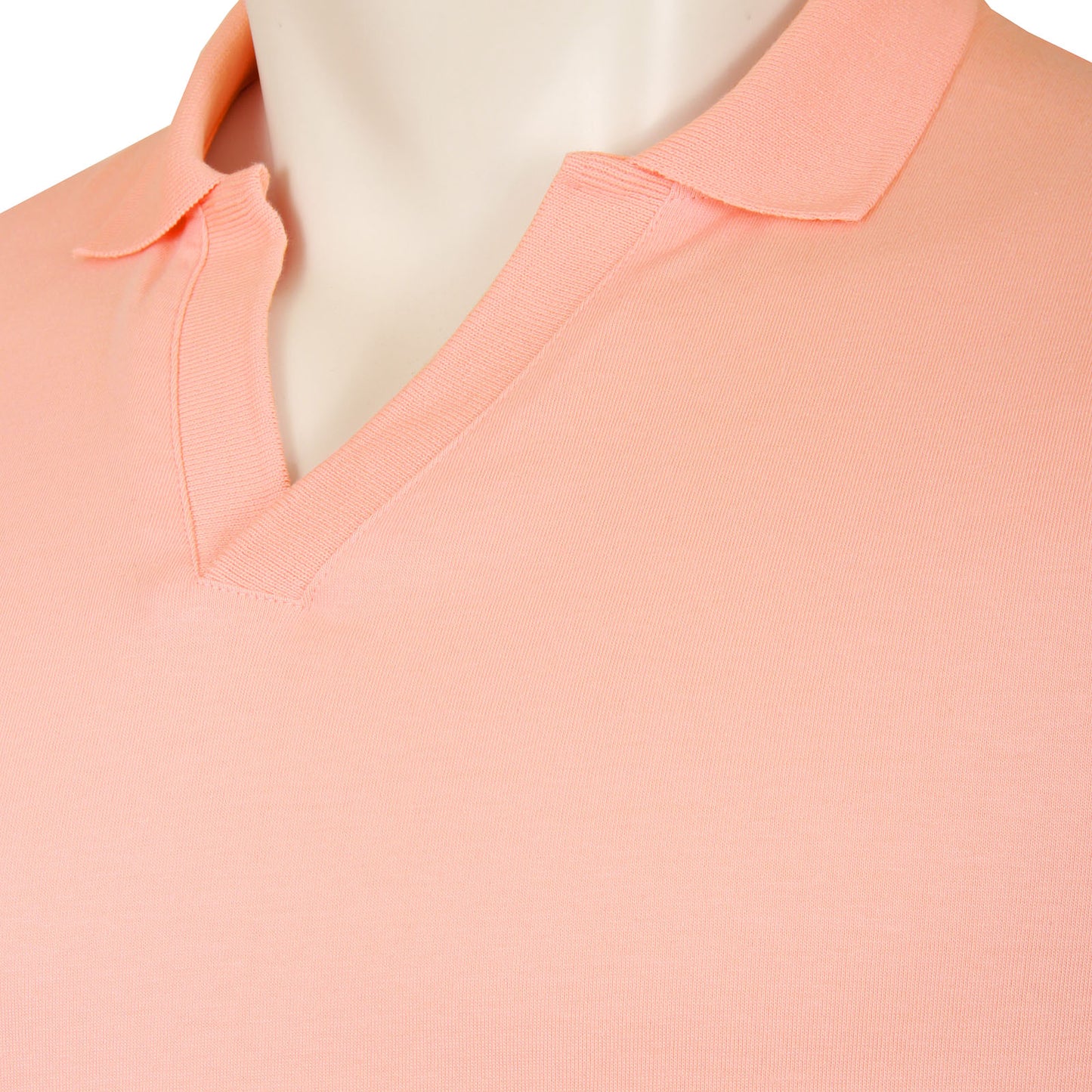 Sm4282 Sean V-Neck Polo Peach