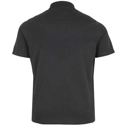 Plus Size Sp1905 Chevron Polo Black Ice