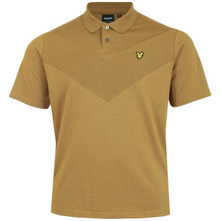 Lyle & Scott Plus Size Sp1905 Chevron Polo Rankin Olive