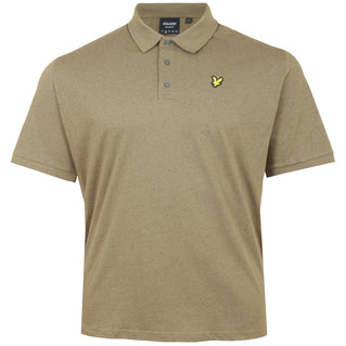 Lyle & Scott Plus Size Sp1908 Donegal Polo Linden Khaki