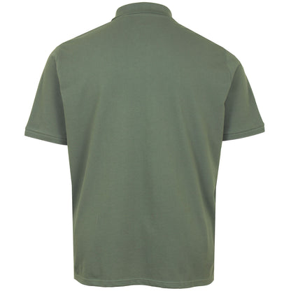 Plus Size Sp1910 Textured Tipped Polo Wilton Green