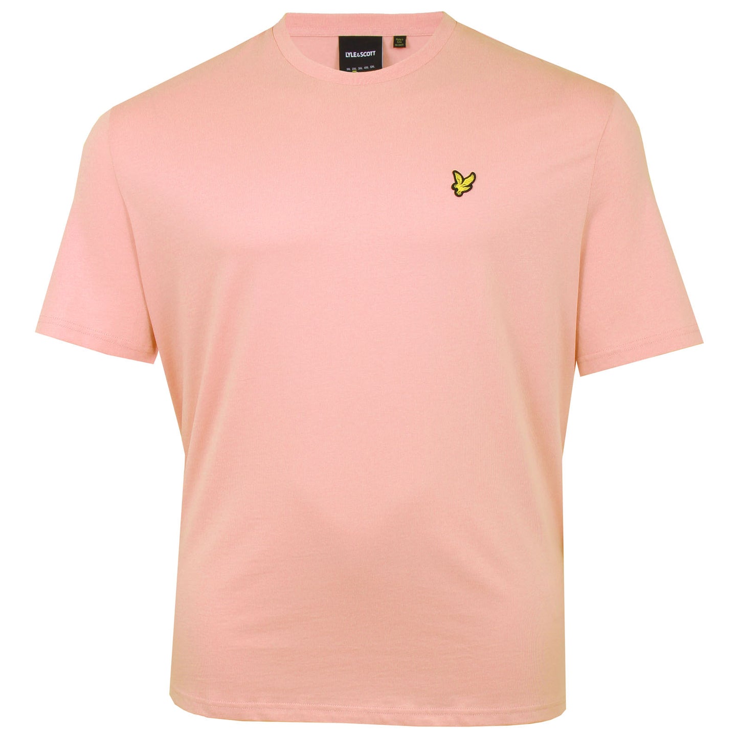 Lyle & Scott Plus Size Ts400 Plain T-Shirt Palm Pink