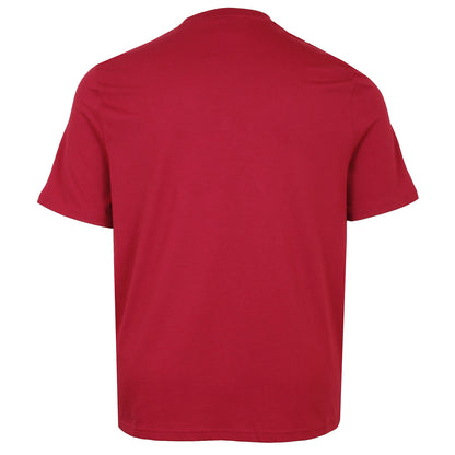 Lyle & Scott Plus Size Ts400 Plain T-Shirt Rich Burgundy