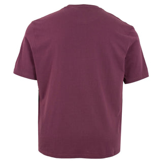 Lyle & Scott Plus Size Plain T-Shirt Weavers Claret