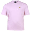 Lyle & Scott Plus Size Plain T-Shirt Pink Light