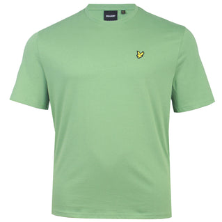 Lyle & Scott Plus Size Plain T-Shirt Smoke Green