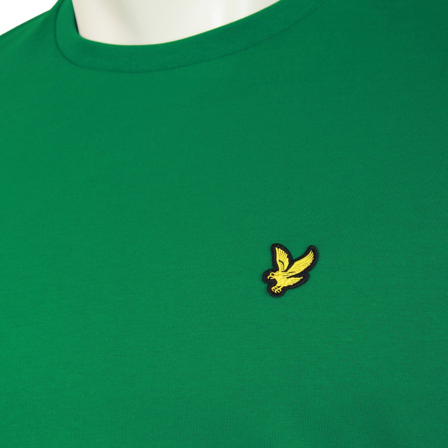 Lyle & Scott Plus Size Ts400 Plain T-Shirt Court Green