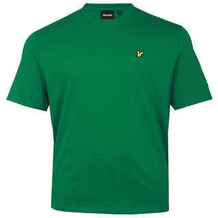 Lyle & Scott Plus Size Ts400 Plain T-Shirt Court Green