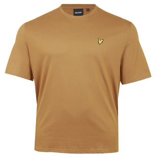 Lyle & Scott Plus Size Ts400 Plain T-Shirt Farrier Bronze