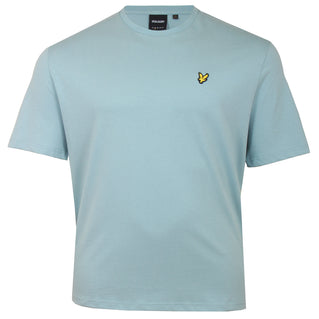 Lyle & Scott Plus Size Ts400 Plain T-Shirt Slate Blue