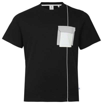 Sm4214 Mo Pocket T-Shirt Black