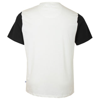 Studio A Plus Size Dwain Cut & Sew T-Shirt Off White