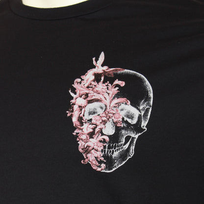 Plus Size Cherubs Skull T-Shirt Black