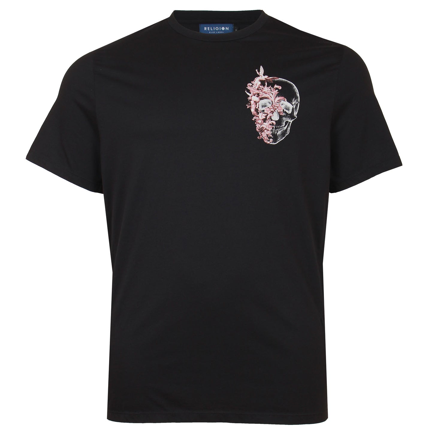 Plus Size Cherubs Skull T-Shirt Black