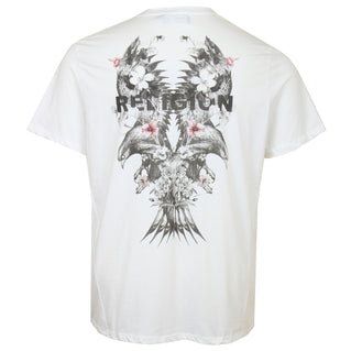 Religion Plus Size Crow T-Shirt White