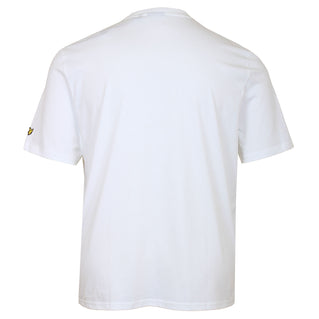 Lyle & Scott Plus Size Ts2039 1874 Graphic T-Shirt White